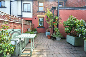 Rear courtyard- click for photo gallery